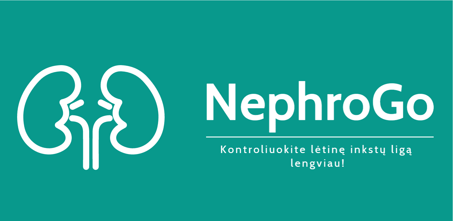NephroGo – nefrologų ir dietologų ekspertų sukurta lėtine inkstų liga sergantiems programėlė