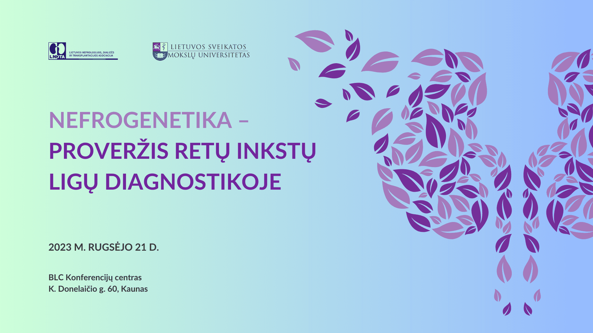 Nefrogenetika – proveržis retų inkstų ligų diagnostikoje